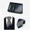 Accessories | Classic Men’s Artificial Silk Tie Sets Blue – Mens