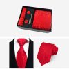 Accessories | Classic Men’s Artificial Silk Tie Sets Blue – Mens