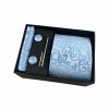 Accessories | Classic Men’s Artificial Silk Tie Sets Blue – Mens