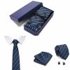 Accessories | Classic Men’s Modern Polyester Tie Sets (Set of 4) Blue – Mens