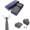 Accessories | Classic Men’s Modern Polyester Tie Sets (Set of 4) White – Mens