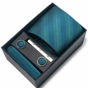 Accessories | Classic Men’s Modern Polyester Tie Sets (Set of 5) Blue – Mens