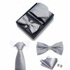 Accessories | Classic Men’s Modern Polyester Tie Sets (Set of 5) Gray – Mens