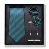 Accessories | Classic Men’s Modern Polyester Tie Sets (Set of 5) Green – Mens