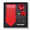 Accessories | Classic Men’s Modern Polyester Tie Sets (Set of 5) Red – Mens