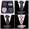 Accessories | Classic Men’s Modern Polyester Tie Sets (Set of 6) Red – Mens