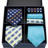 Accessories | Classic Men’s Modern Polyester Tie Sets (Set of 6) White – Mens