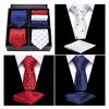 Accessories | Classic Men’s Modern Polyester Tie Sets (Set of 6) White – Mens