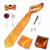 Accessories | Classic Men’s Modern Polyester Tie Sets (Set of 9) Yellow – Mens