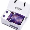 Accessories | Classic Men’s Rayon Tie Sets Burgundy – Mens