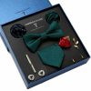 Accessories | Classic Men’s Rayon Tie Sets Royal Blue – Mens