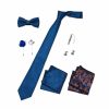 Accessories | Classic Men’s Rayon Tie Sets Royal Blue – Mens