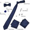 Accessories | Classic Men’s Rayon Tie Sets Royal Blue – Mens