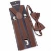 Accessories | Personalized Classic Solid Color Elastic band Suspenders Blue – Mens