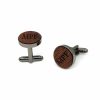 Accessories | Personalized Modern Wood Copper Cufflinks As Picture – Mens