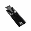 Accessories | Solid Color Elastic band Suspenders Black – Mens