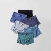 Accessories | Solid Color Polyester Men’s underwear (Set of 4) 1# – Mens