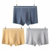 Accessories | Solid Color Polyester Viscose Men’s underwear (Set of 3) 1# – Mens