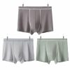 Accessories | Solid Color Polyester Viscose Men’s underwear (Set of 3) 1# – Mens