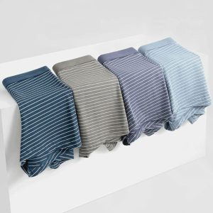 Accessories | Stripe Polyester Men’s underwear (Set of 3) As Picture – Mens