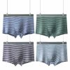 Accessories | Stripe Polyester Men’s underwear (Set of 4) 4# – Mens