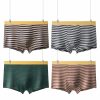 Accessories | Stripe Polyester Men’s underwear (Set of 4) 4# – Mens