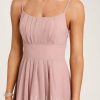 Birthday | A-line Scoop Knee-Length Chiffon Homecoming Dress Dusty Rose – Womens