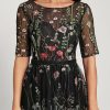 Birthday | A-line Scoop Knee-Length Lace Cocktail Dress As Picture – Womens