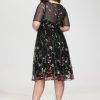 Birthday | A-line Scoop Knee-Length Lace Cocktail Dress As Picture – Womens