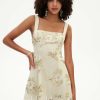 Birthday | A-line Square Mini Lace Homecoming Dress With Sequins Ivory – Womens