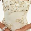 Birthday | A-line Square Mini Lace Homecoming Dress With Sequins Ivory – Womens