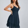 Birthday | A-line V-Neck Short Chiffon Homecoming Dress As Picture – Womens