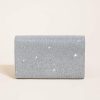 Clutches | Attractive/Charming/Refined Clutch Bags Silver – Womens