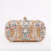 Clutches | Beading/Rhinestone Refined/Rhinestone Style Clutches & Evening Bags Champagne – Womens