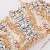 Clutches | Beading/Rhinestone Refined/Rhinestone Style Clutches & Evening Bags Champagne – Womens