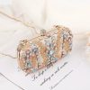 Clutches | Beading/Rhinestone Refined/Rhinestone Style Clutches & Evening Bags Champagne – Womens