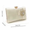 Clutches | Bowknot Clutch Bags/Clutches & Evening Bags Beige – Womens