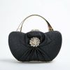 Clutches | Bowknot Unique Handbags Black – Womens