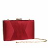 Clutches | Charming Clutch Bags Burgundy – Womens