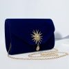 Clutches | Charming/Delicate/Gorgeous/Shining Clutches & Evening Bags Blue – Womens