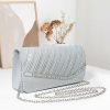 Clutches | Charming/Delicate/Gorgeous/Shining Clutches & Evening Bags Silver – Womens