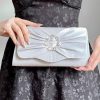 Clutches | Charming/Delicate/Gorgeous/Shining Clutches & Evening Bags Silver – Womens