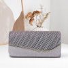 Clutches | Charming/Delicate/Gorgeous/Shining Clutches & Evening Bags Silver – Womens