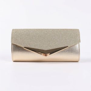 Clutches | Classical/Delicate/Gorgeous/Shining Clutches & Evening Bags Gold – Womens