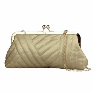 Clutches | Classical/Delicate/Pretty Clutch Bags Gold – Womens