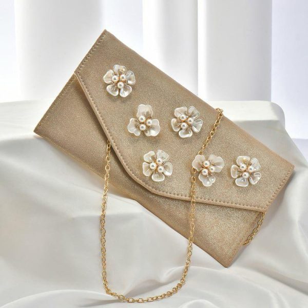 Clutches | Classical/Delicate/Pretty Clutch Bags Gold – Womens