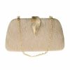 Clutches | Classical/Refined Clutch Bags Champagne – Womens