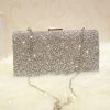 Clutches | Crystal/ Rhinestone Delicate Clutch Bags Silver – Womens