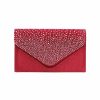 Clutches | Crystal/ Rhinestone Envelope Clutch Bags Silver – Womens