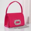 Clutches | Delicate/Girly/Lovely Handbags Deep Pink – Womens